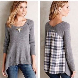 Anthropologie Moth Octubre Asymmetrical Sweater XS